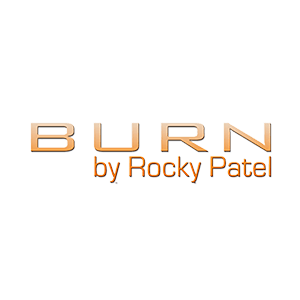 White Burn by Rocky Patel Logo Orange Letters