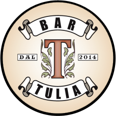 Bar Tulia Circle Logo with T in middle