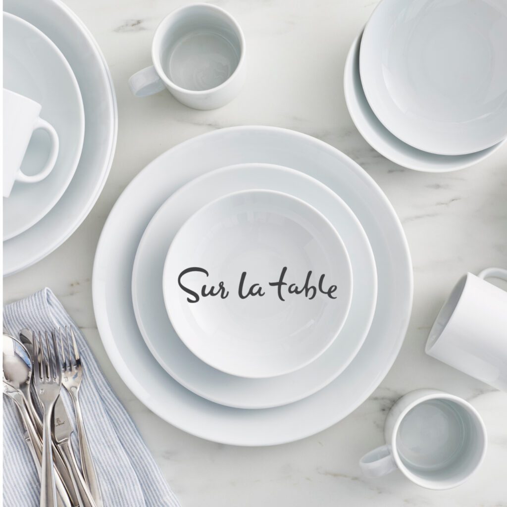 Shop Sur La Table's kitchen essentials in the warehouse sale